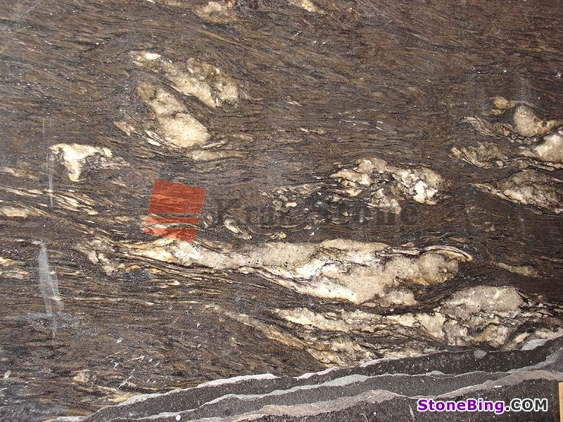 Black Forest Gold Granite Slab