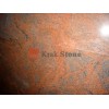 Multicolor Red Granite Slab