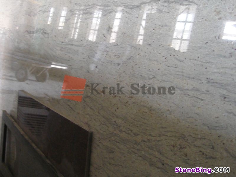 River White Granite Slab