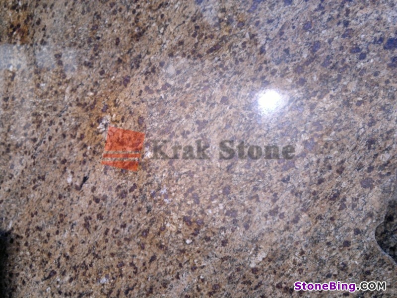 Yellow Vizage Granite Slab