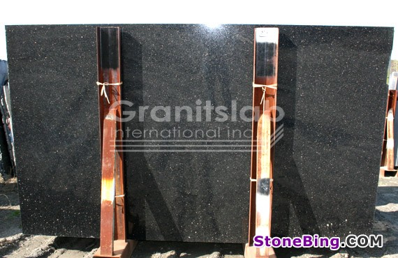 Galaxy Black Granite Slab