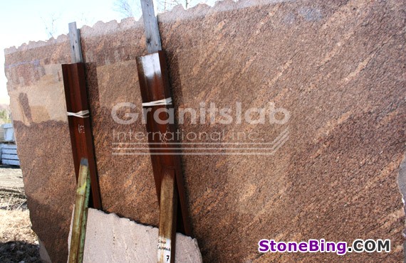 Giallo California Granite Slab