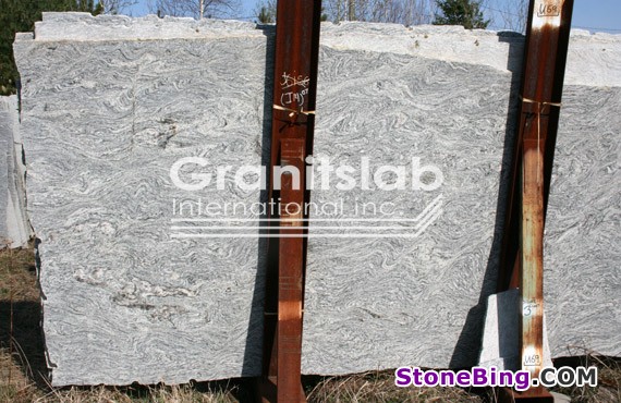Silver Cloud Granite Slab