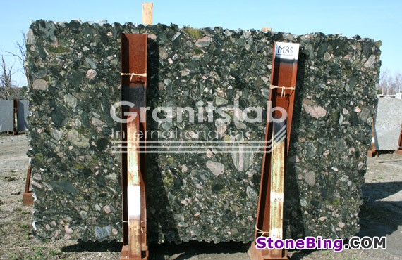 Verde Marinace Granite Slab