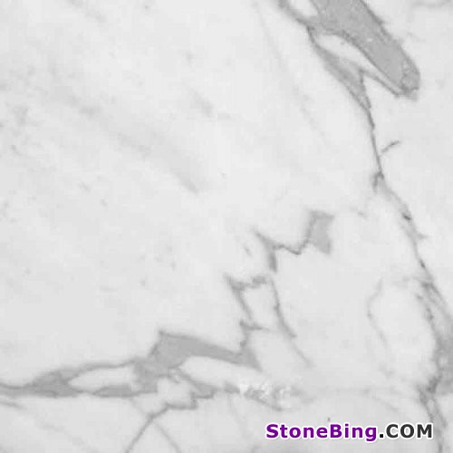 Statuario White Marble Tile