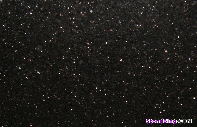 Black Galaxy Granite Slab