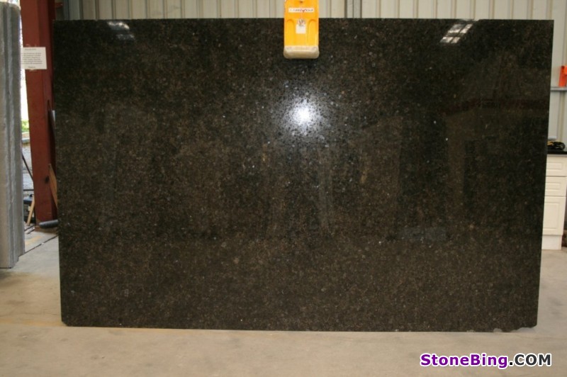 Brown Pearl Granite Slab