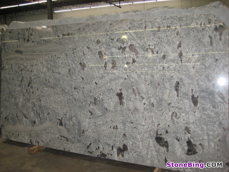 Bianco Ararus Granite Slab