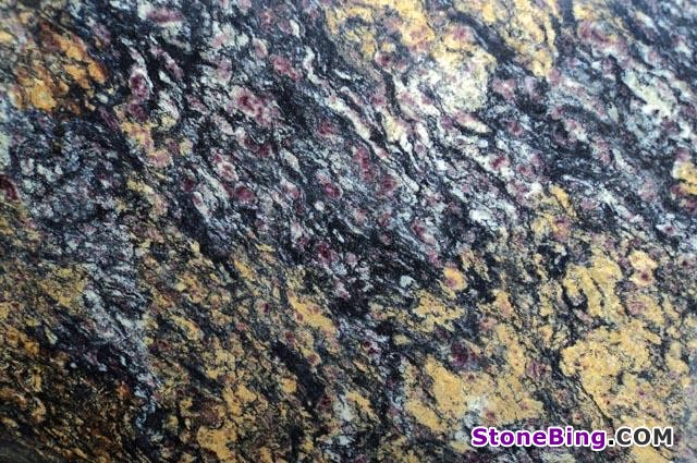 Blue Fire Granite Slab