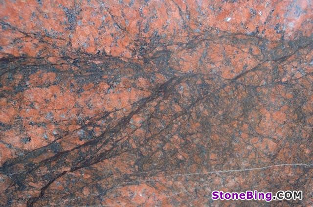 Red Dragon Granite Slab