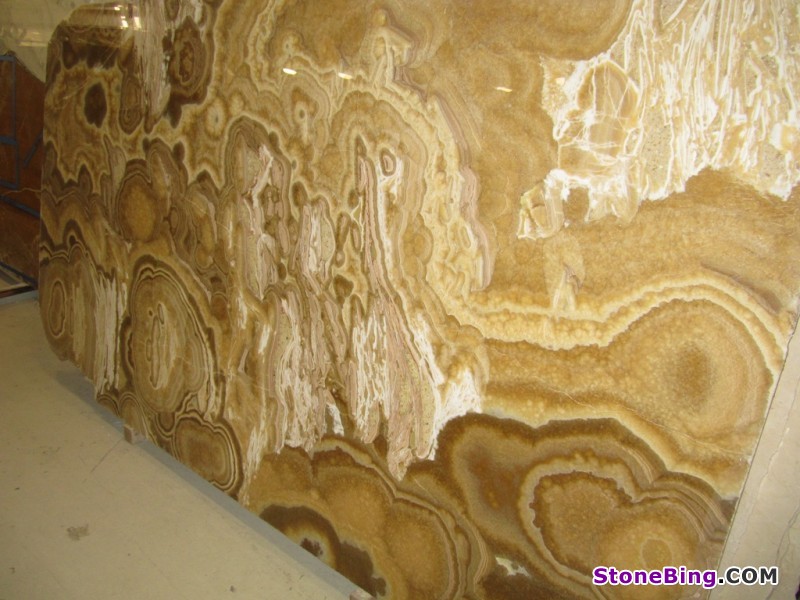 Cappucino Onyx Slab