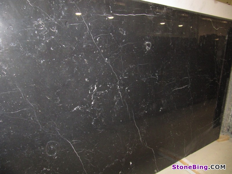 Nero Marquina Marble Slab