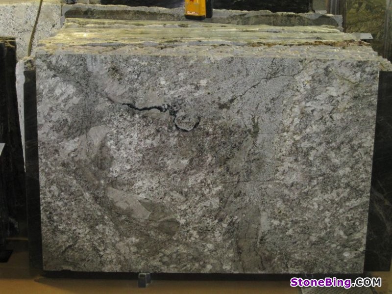 Taupe White Granite Slab