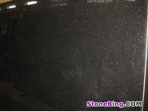 Black Galaxy Granite Slab