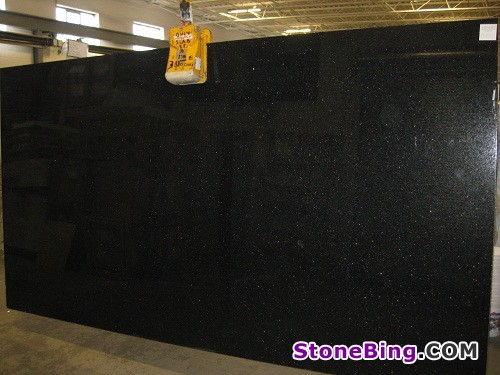 Black Galaxy Granite Slab