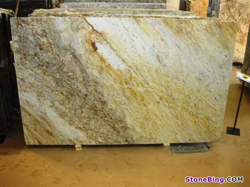 Golden River Granite Slab