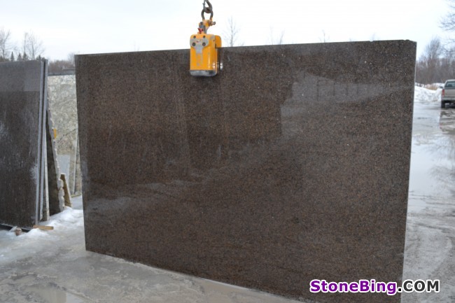 Tropic Brown Granite Slab