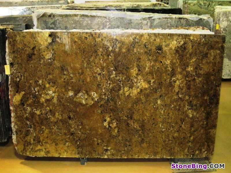 Golden Sunflower Granite Slab
