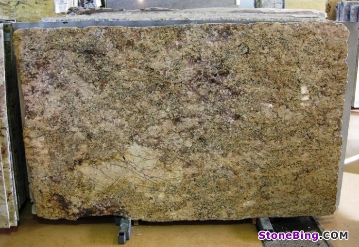 Golden Fantasy Granite Slab
