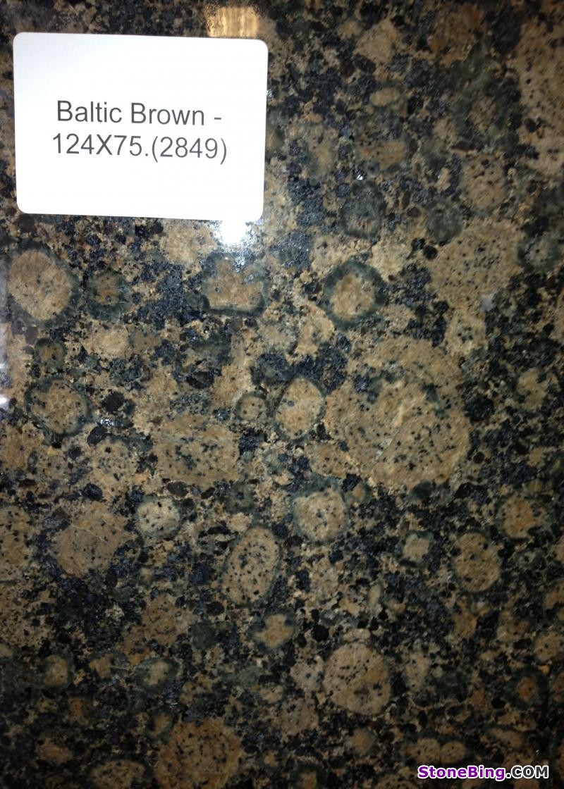 Baltic Brown Granite Slab