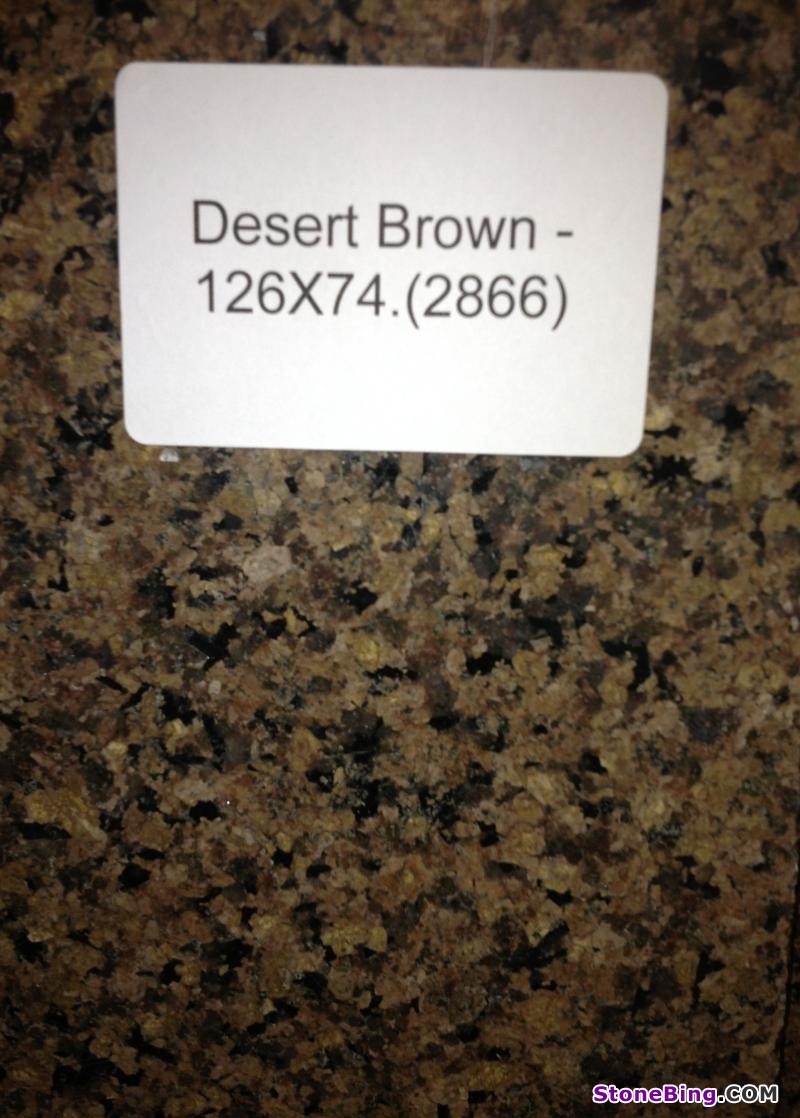 Desert Brown Granite Slab