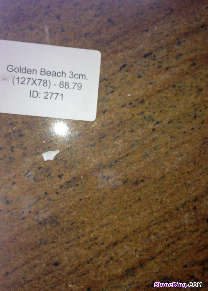 Golden Beach Granite Slab