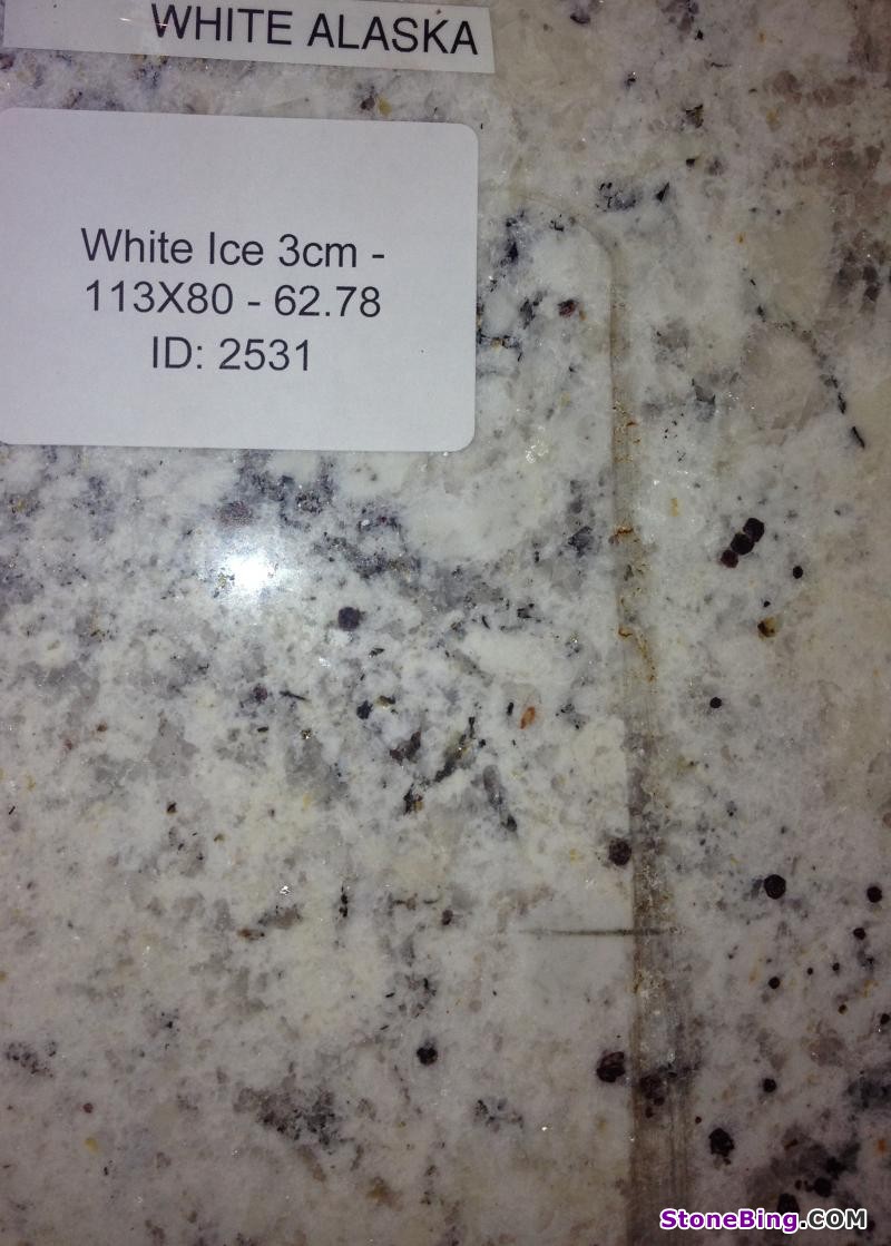 White Ice Granite Slab