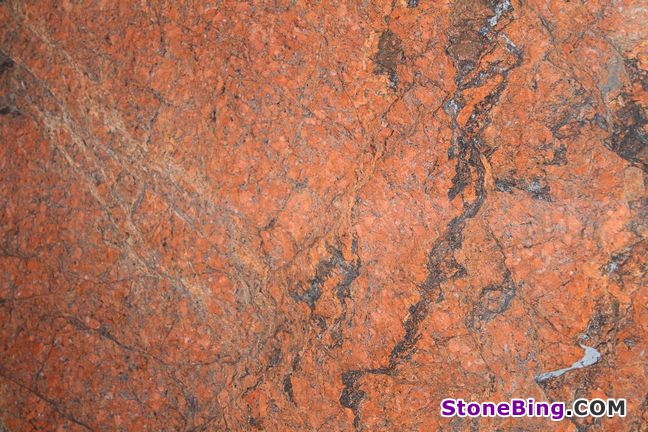 Red Dragon Granite Slab