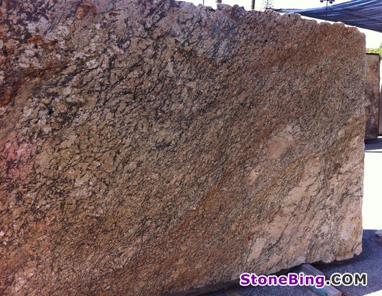 Giallo Argento Granite Slab