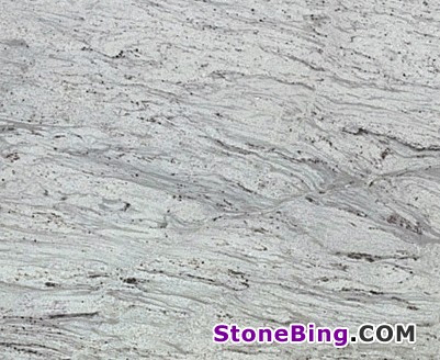 White Glaxy Granite Tile