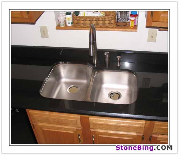 Absolute Black Granite Countertop