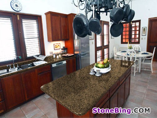 Desert Brown Granite Countertop