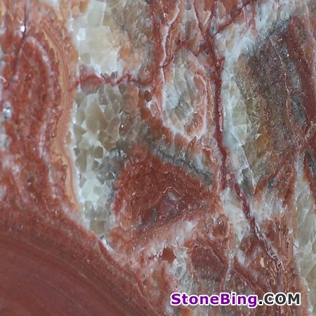 Volcano Red Onyx Tile