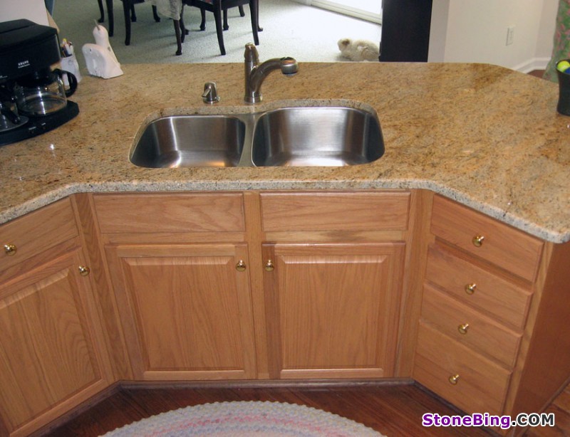 Kashmire Gold Granite Countertop