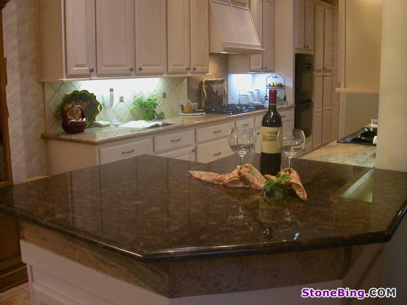 Tan Brown Granite Countertop