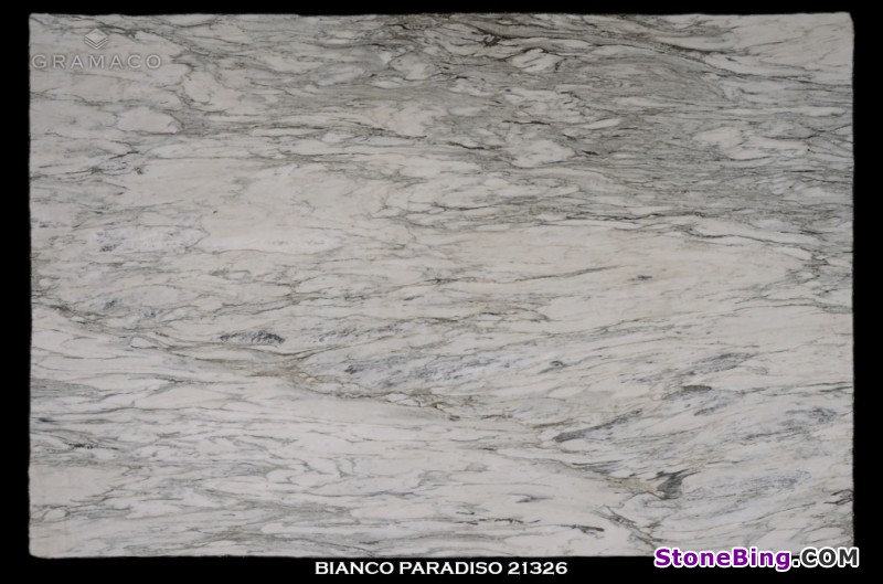 Bianco Paradiso Marble Slab