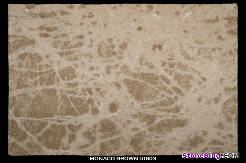 Monaco Brown Marble Slab