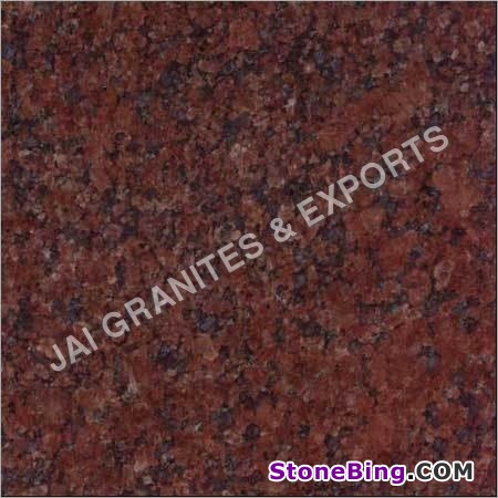 Ruby Red Granite Tile