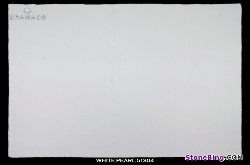 White Pearl Marble Slab