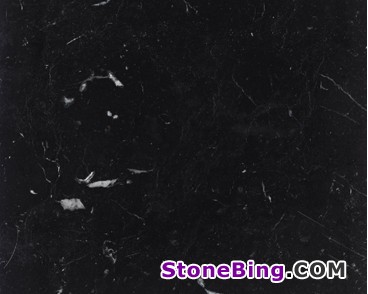 Negro Marquina Marble Tile