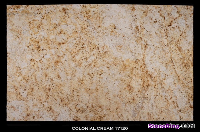 Colonial Cream Granite Slab