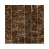 Dark Emperador Marble Mosaic