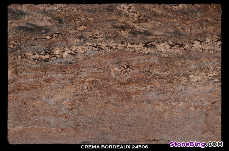 Crema Bordeaux Granite Slab