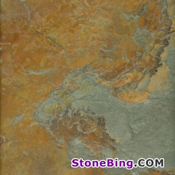 China Rust Slate Tile