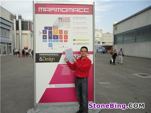 StoneBing at Marmomacc 2013