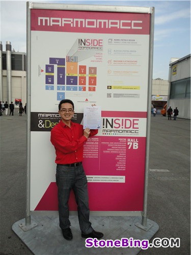 StoneBing at Marmomacc 2013