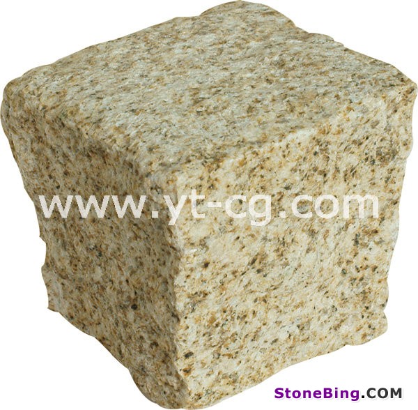 Yellow Granite Cubic Stone G350