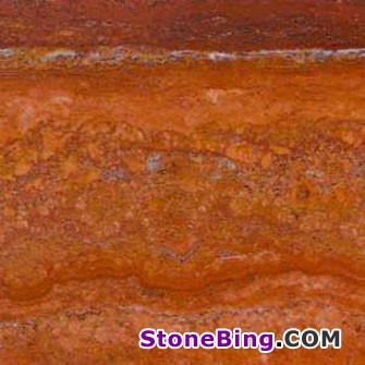 Rosso Travertine Tile