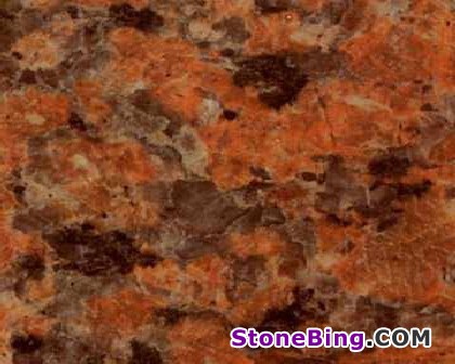 Cardinal Red Granite Tile