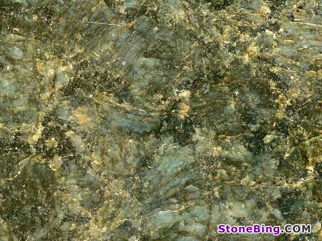 Peacock Green Granite Tile